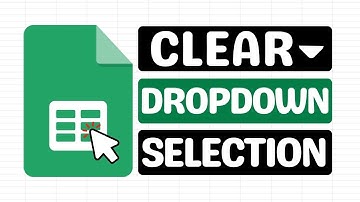 How to Clear Dropdown Selections in Google Sheets (Data Validation)