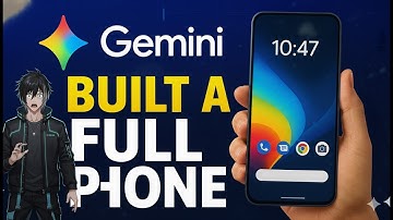 I Built a FULL ANDROID PHONE Using Gemini 3 😱 | Tested with Games, OS, Apps!