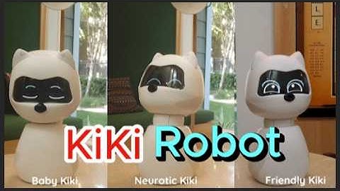 Kiki the Robot - Zoetic AI - Kickstarter Project - Smart Robots