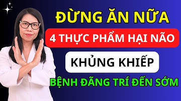 Không Muốn Lú Lẫn Tuổi Già? 4 Thực Phẩm ‘Hại Não’ Cần Tránh! Món Đầu Nhiều Người Vẫn Ăn Sáng