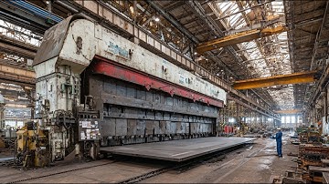 Inside Monster Machines That Bend, Cut & Forge Steel. Advanced Industrial Manufacturing Documentary