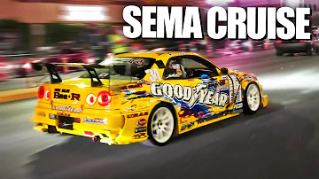 SHOUTING at Hundreds of CRAZY, STUPID Custom Cars Leaving SEMA 2024!