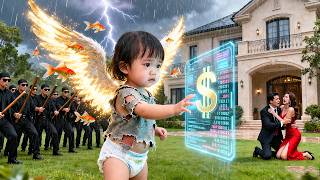3yo in diapers kicked out like a dog—awakens wealth system to crush her dad & his mistress!