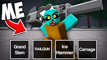 I Made a Moveset with ONLY GUN MOVES in The Strongest Battlegrounds...