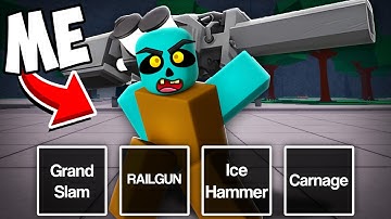 I Made a Moveset with ONLY GUN MOVES in The Strongest Battlegrounds...