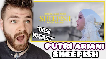 British Guy Reacts to Putri Ariani - "Sheepish" (Official Music Video) | REACTION