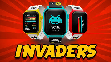 INVASIÓN RETRO en tu Muñeca! Smartwatch de Space Invaders (100% Tematizado)