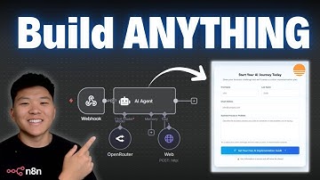 Build ANYTHING with Base44 and n8n AI Agents (beginner
