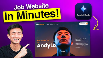 How I Built a Cinematic Personal Website with Google Gemini Free AI Tools In 10 Mins [No-Code]