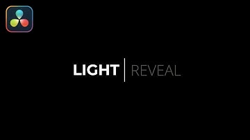 Create CINEMATIC Light Reveal Text Effect in DaVinci Resolve | Fusion Tutorial