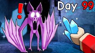 Surviving the AWAKENED BAT in 99 Nights in the Forest