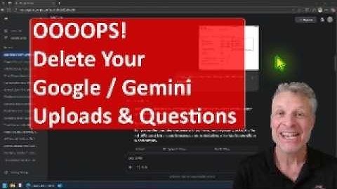 STOP! How to Permanently Delete Your Private Data & Uploads from Google Gemini AI