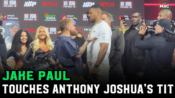 Jake Paul vs. Anthony Joshua Fight Week FACE OFF