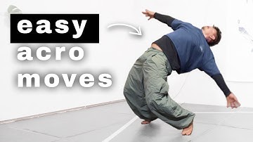 4 Movement Skills Anyone Can Learn (Beginner Acrobatic Tutorial)