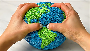 Which Planet Would You Squeeze? 🪐 Crunchy AI ASMR Squeezing & Crushing Pt.2 (Oddly Satisfying)