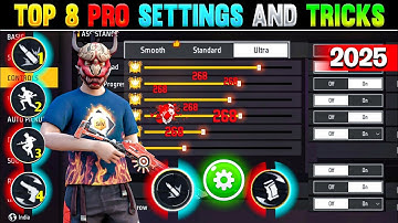 Free Fire Max Auto Headshot Trick 2025 Sensitivity | 2gb, 4gb, 6gb Ram Headshot Sensitivity Setting