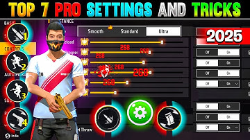 Free Fire Max Auto Headshot Trick 2025 Sensitivity | 2gb, 4gb, 6gb Ram Headshot Sensitivity Setting