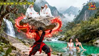 Young Taoist Training on Mountain Sees Two War Goddesses Bathing, Forced to Marry Them as Husband