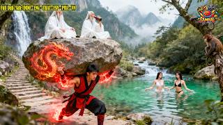 Young Taoist Training on Mountain Sees Two War Goddesses Bathing, Forced to Marry Them as Husband