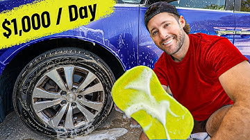 Making $1,000 Per Day Washing Cars | Niche Riches