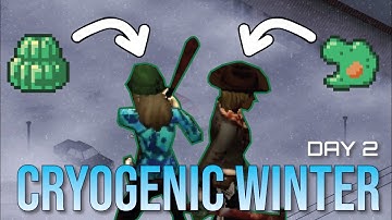 Trying to Survive the Cryogenic Winter Mod in Project Zomboid with VERY BAD Traits! || Day 2