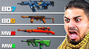 MW2 Vs MW3 Vs Bo6 Vs Bo7 META Loadouts in warzone