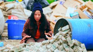 Dia tinggal di tempat pembuangan sampah dan kehidupan memberinya kejutan