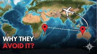 Why Planes Don’t Fly Over the Pacific Ocean – The Real Reason Behind Flight Routes