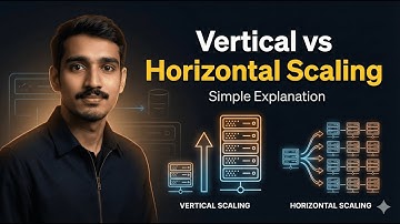 Vertical vs Horizontal Scaling Explained in 3 Minutes