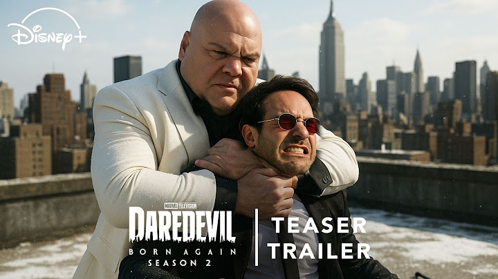 DAREDEVIL: BORN AGAIN SEASON 2 | Teaser Trailer | Disney+