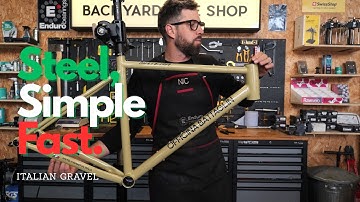 Hand-Built in Italy: Officina Battaglin Matera Steel Gravel Build (SRAM Red XPLR + Zipp)