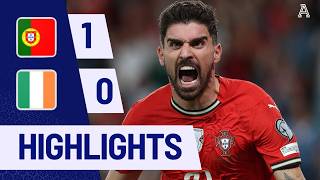 Portugal vs Ireland All Goals & Highlights | World Cup Qualifiers 2025 | Ronaldo Misses Again! ⚽🔥