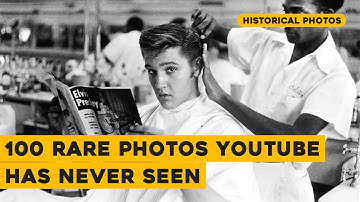 The Compilation of 100 Rare Photos YouTube Has NEVER Seen (Until Now)