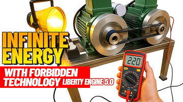 FORBIDDEN INVENTION😱 This is How the "Liberty Engine" Infinite Energy Generator Works