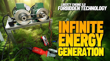 FORBIDDEN INVENTION😱 This is How the "Liberty Engine" Infinite Energy Generator Works