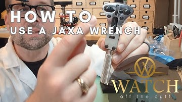 How to: Use a Jaxa Case Back Wrench to Open a Watch