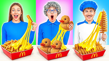 Me vs Grandma Cooking Challenge | Funny Food Ideas by Multi DO Challenge