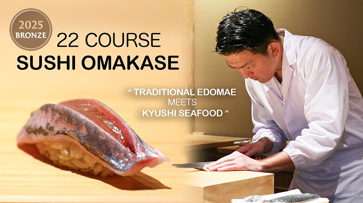 Exquisite $100 Traditional Edomae Sushi Omakase is So Worth It!