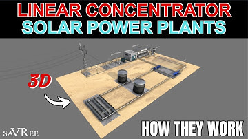 How Linear Concentrator Solar Power Plants Work - Video Course Sample