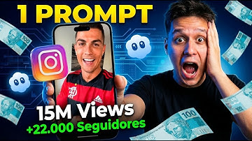 SORA 2: Eu fiz 15 MILHÕES de Views com 1 PROMPT e CR7 por IA (GRÁTIS)