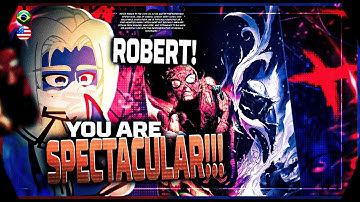 Dispatch React to Robert as Spiderman | Future - Gacha React