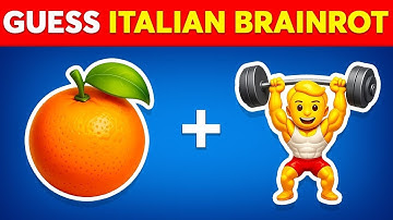 Raad de ITALIAANSE BRAINROT Memes door EMOJIS 🧠🔥 Brainrot Quiz | Tung Tung Sahur, Saturno Saturnita