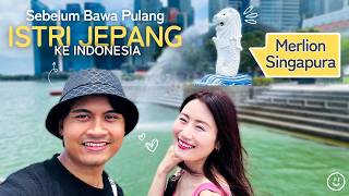 Sebelum ISTRI JEPANG ke INDONESIA: Jalan-jalan ke Merlion Singapura & Night Safari!