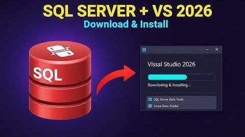 Microsoft SQL Server in Visual Studio 2026 | Download and Installation 