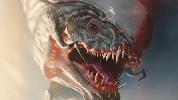 TERRIFYING Alien Animation - Created by 3 Artists