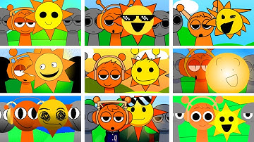 Sprunki - but OREN and Mr.Sun in ALL Different Mods [Part 1]