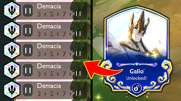 I got 11 DEMACIA!...