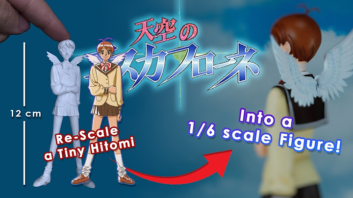 Escaflowne Revival!✨ I Used 3D Technology to create a OOAK Hitomi Resin Figure!