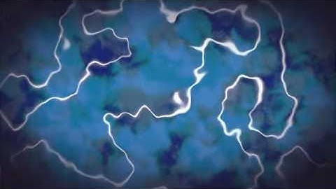 Electric Waterflow Background Video in Blue and White