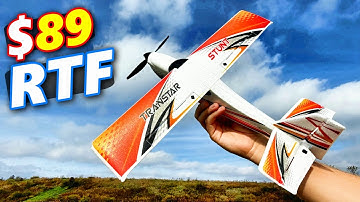 HOW Can This Be $89!? RC Stunt Plane For BEGINNERS - VolantexRC TrainStar